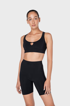 MIMI - Sports bra in black