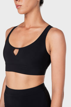 MIMI - Sports bra in black